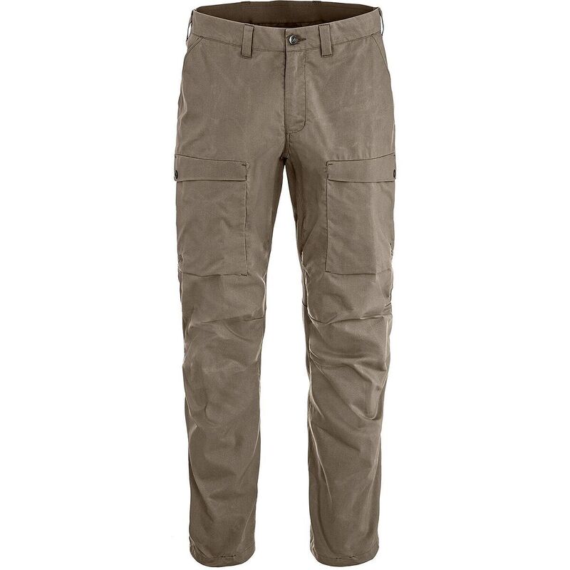 フェールラーベン メンズ ボトムス カジュアルパンツ Fjallraven Abisko Hybrid Trail Trouser - Men'suede Brown ブラウン