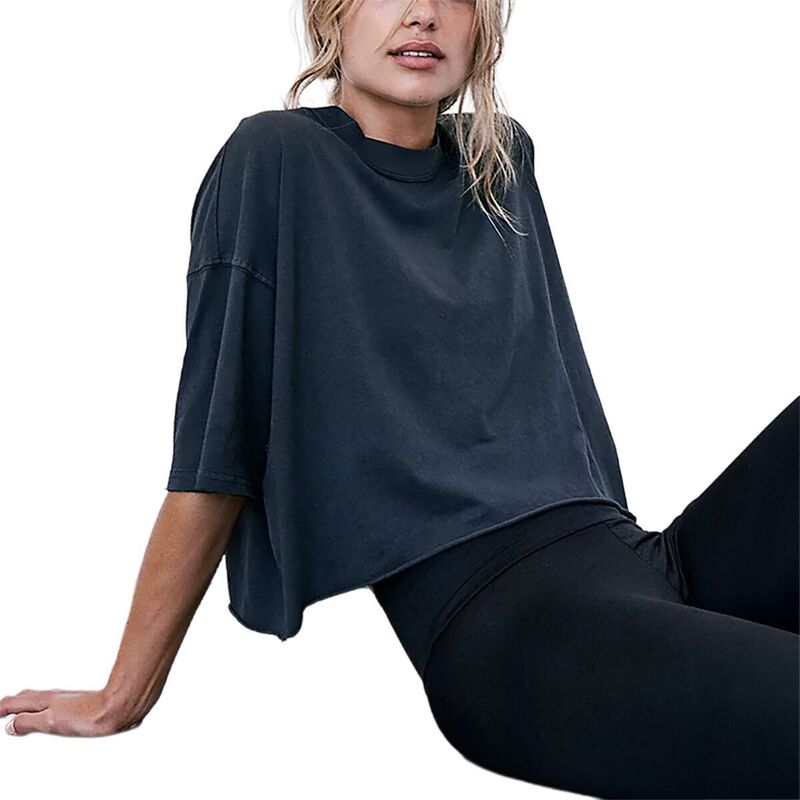 フリーピープル レディース トップス ティーシャツ FP Movement Inspire T-Shirt - Women\u0027s Black 黒いこと レディースファッション-Tシャツ・カットソー-トップス