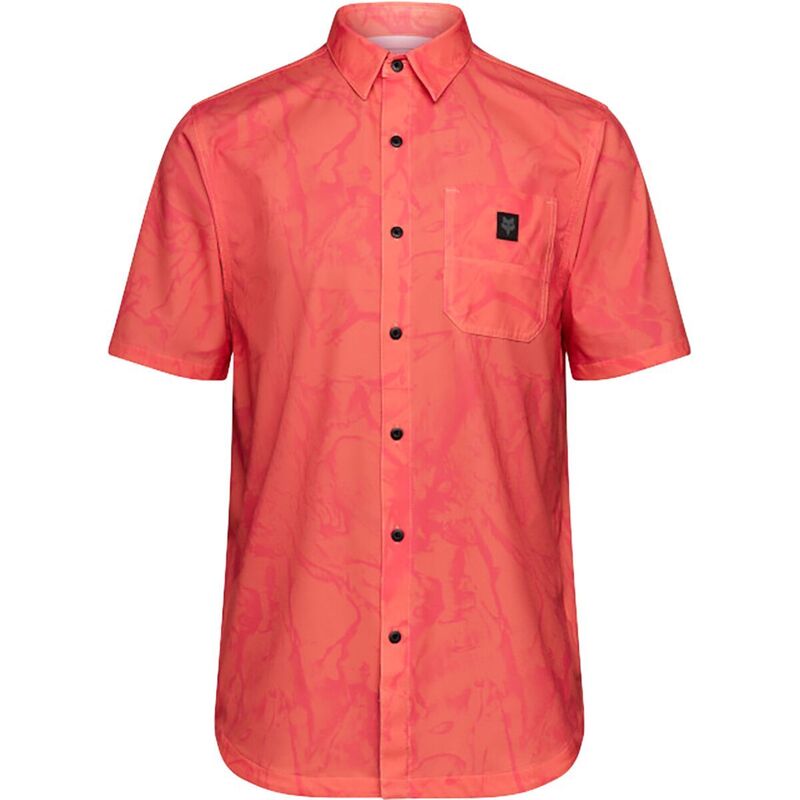 フォックスレーシング メンズ トップス プルオーバー 半袖 プルオーバー Fox Racing Ranger Short-Sleeve Woven Jersey - Men\u0027s Peach 桃