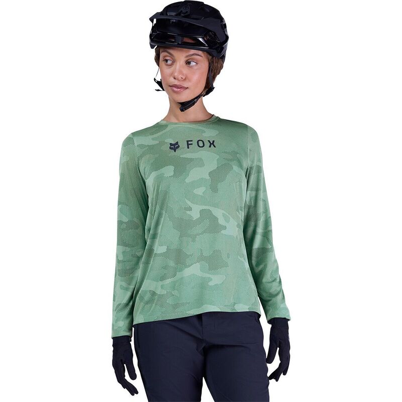 フォックスレーシング レディース トップス シャツ ジャージー 長袖 Fox Racing Ranger Tru Dri Long-Sleeve Jersey - Women's Pine