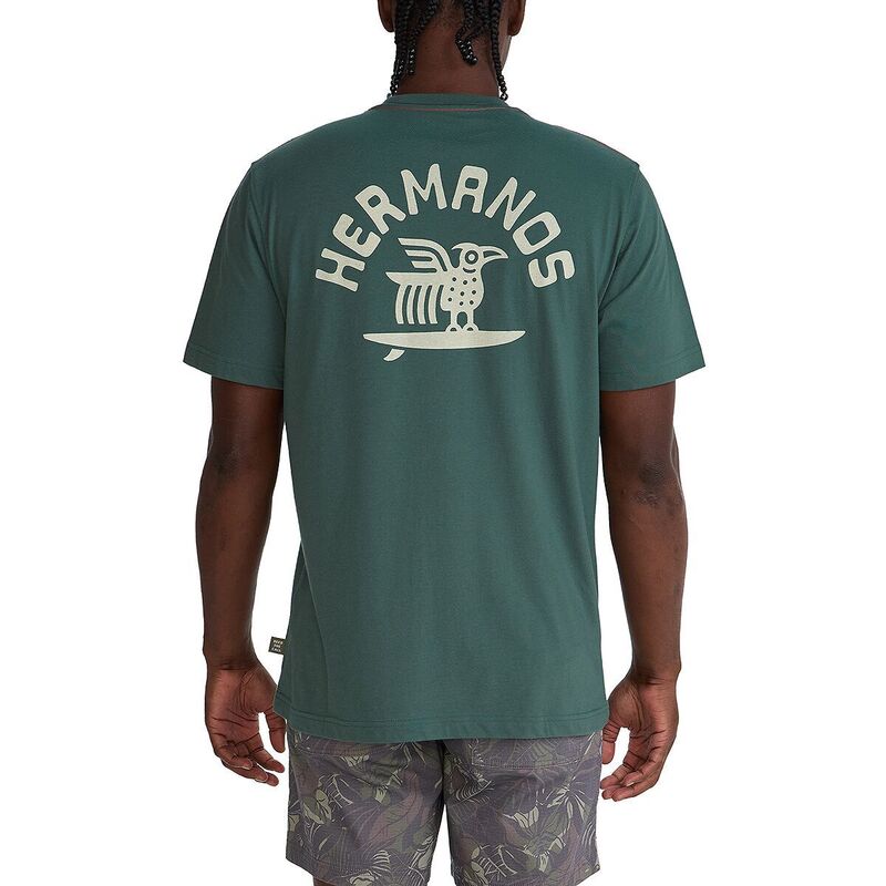 ハウラーブラザーズ メンズ トップス Tシャツ Howler Brotherselect-Shirt - Men'surfbird : Fern Green グリーン