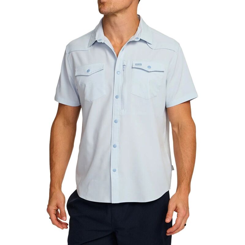 ハウラーブラザーズ メンズ トップス シャツ Howler Brothers Emerger Tech Shirt - Men's Cloud｜ReVida 店