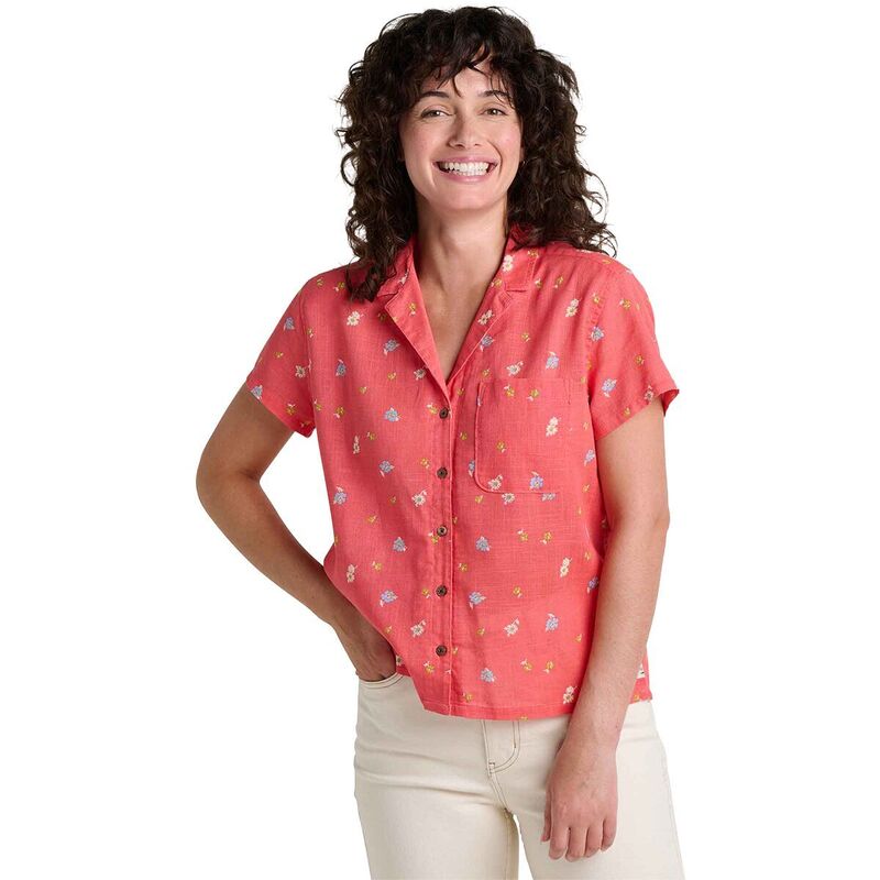 ドード アンドコー レディース トップス プルオーバー Toad\u0026Co Camp Cove Shirt - Women\u0027s Crabapple Print