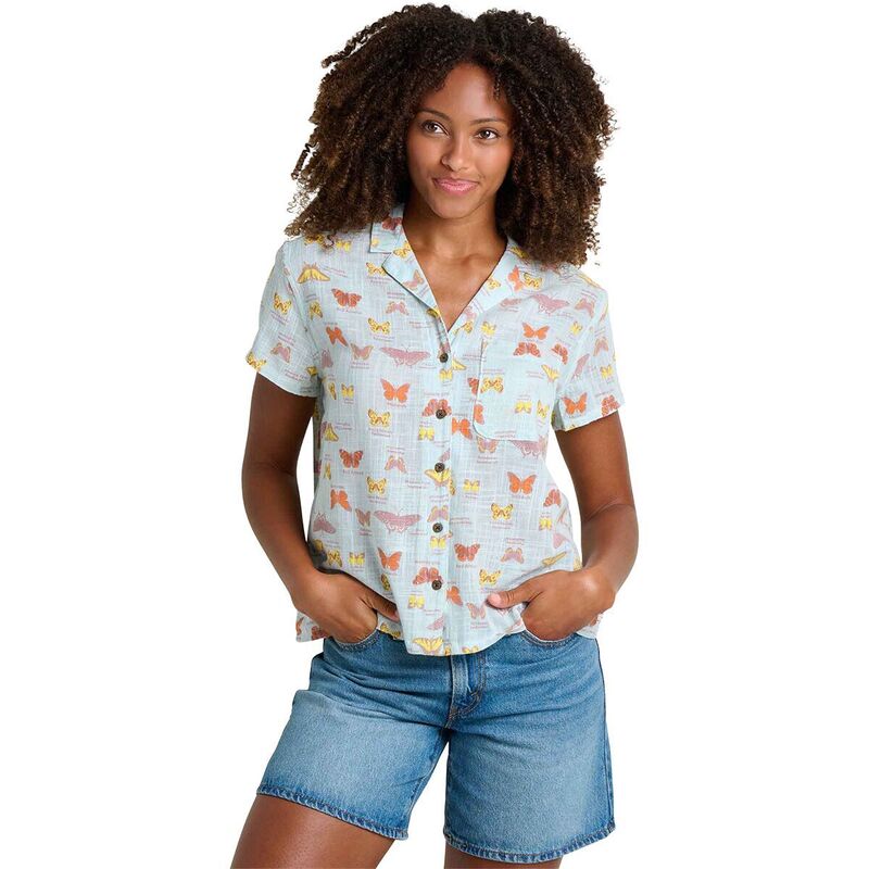 ドード アンドコー レディース トップス プルオーバー Toad\u0026Co Camp Cove Shirt - Women\u0027skyway Print