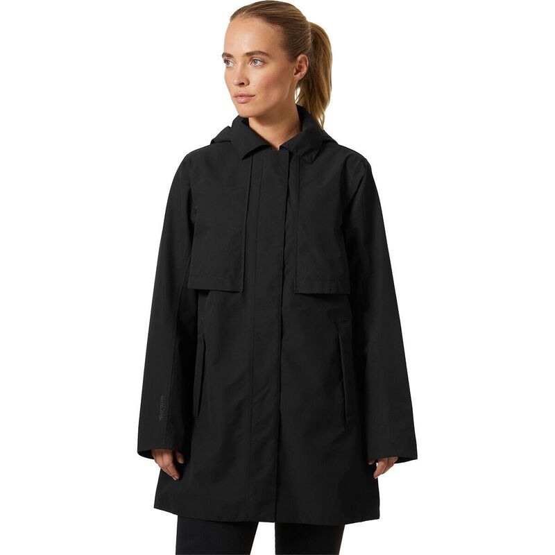 ヘリーハンセン レディース アウター ジャケット・ブルゾン コート Helly Hansen Lilja Rain Coat - Women's Black ブラック