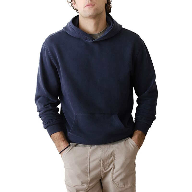 米国海兵隊員 度合い メンズ アウター パーカー・スウェット フリース Marine Layerelaxed Cloud 9 Fleece Hoodie - Men\u0027s Mood Indigo インディゴ