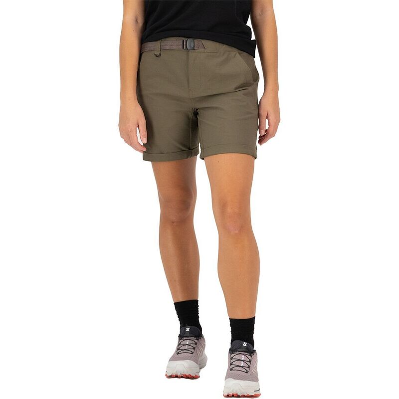 モンスロイヤル レディース ボトムス ハーフパンツ・ショーツ キャップ Mons Royalescapade Short - Women's Dark Olive オリーブ｜ReVida 店