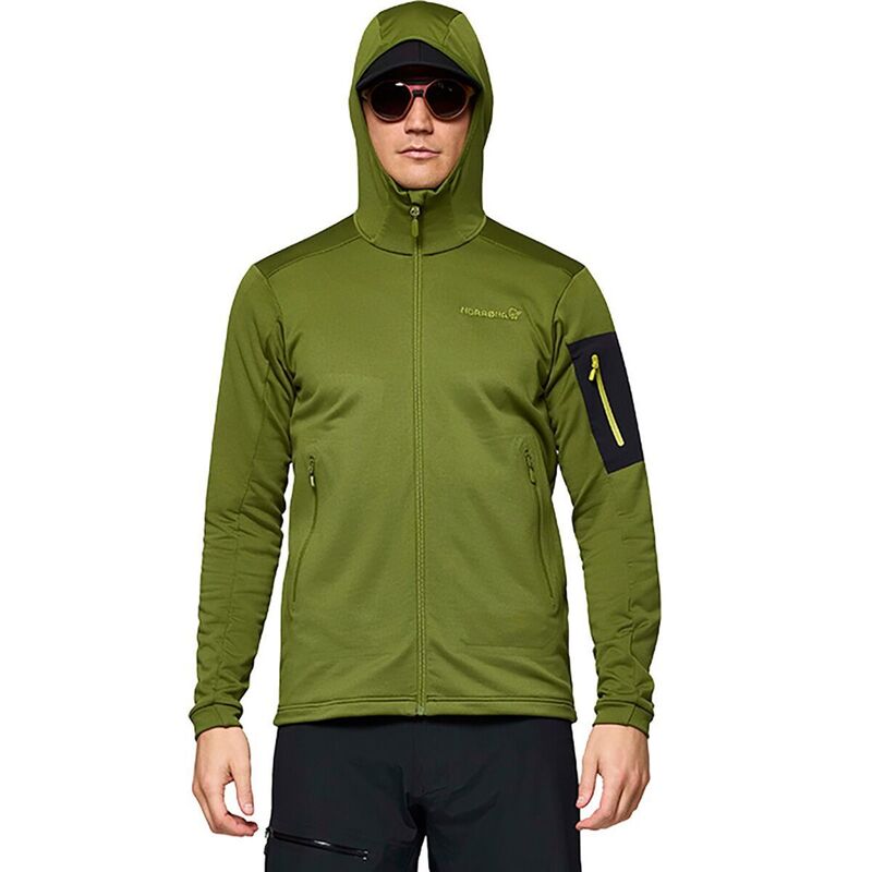 ノローナ メンズ アウター ジャケット・ブルゾン フーデッドジャケット Norrona Falketind Warm2 Stretchooded Jacket - Men's Pesto｜ReVida 店