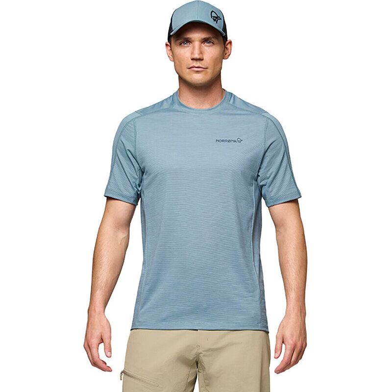 ノローナ メンズ トップス シャツ Norrona Falketind EqualiserUll T-Shirt - Men's Trooper