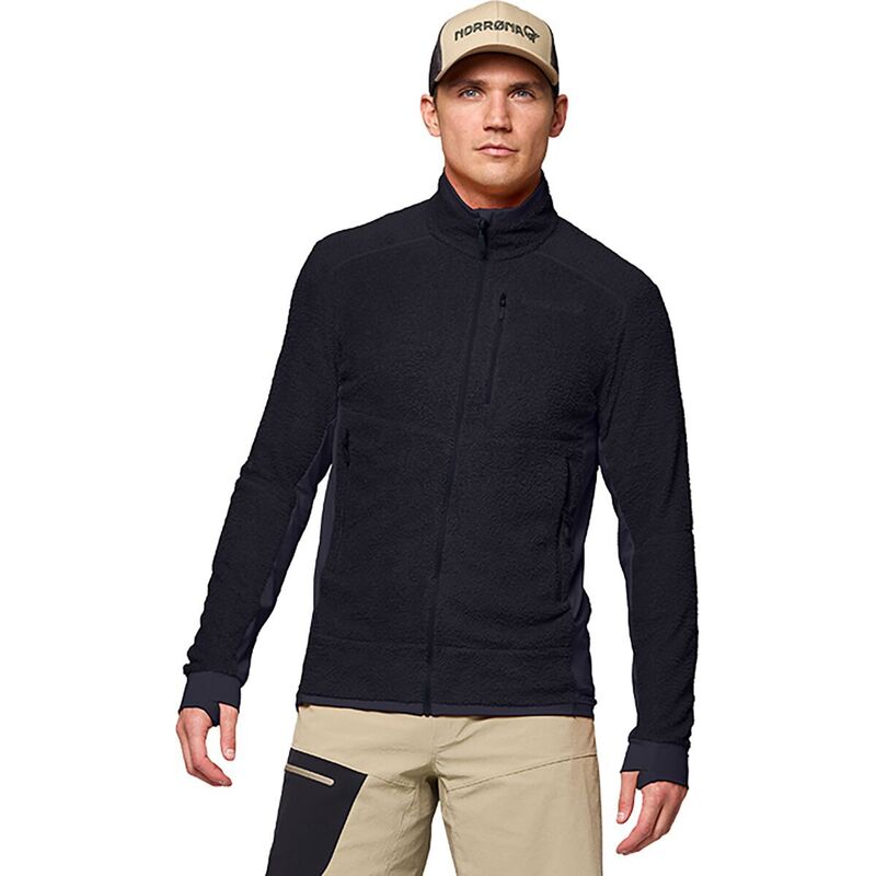 ノローナ メンズ アウター ジャケット・ブルゾン Norrona Falketind Warm1 Active Jacket - Men's Caviar Black ブラック