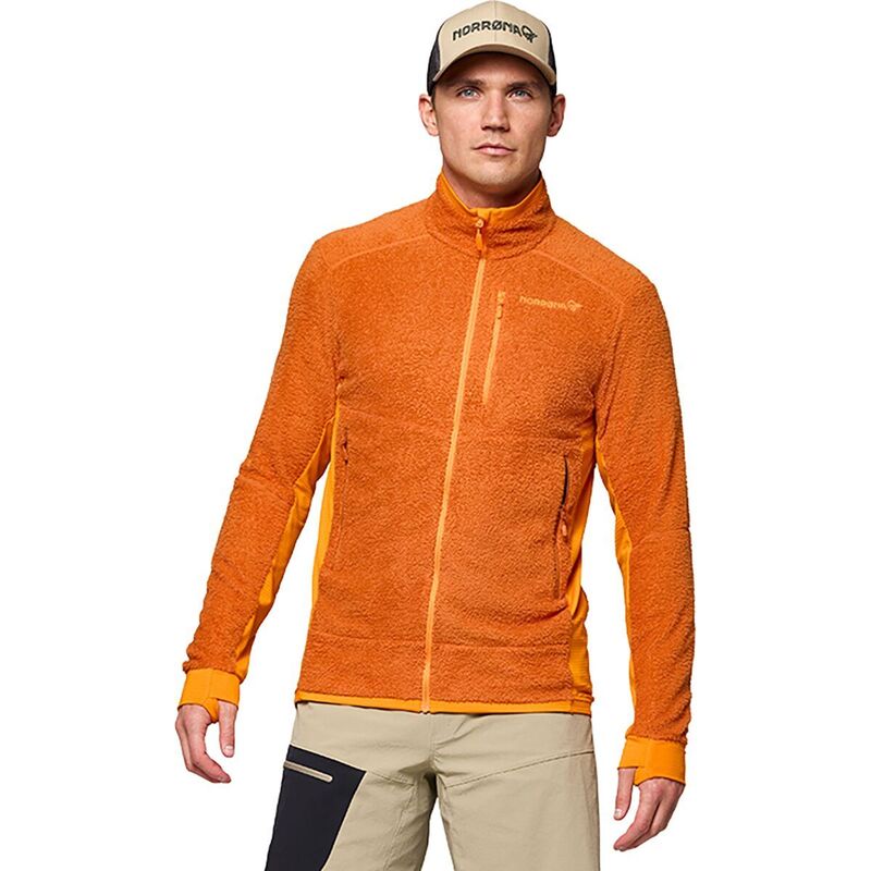 ノローナ メンズ アウター ジャケット・ブルゾン Norrona Falketind Warm1 Active Jacket - Men's Gold Flame/Exuberance ゴールド｜ReVida 店