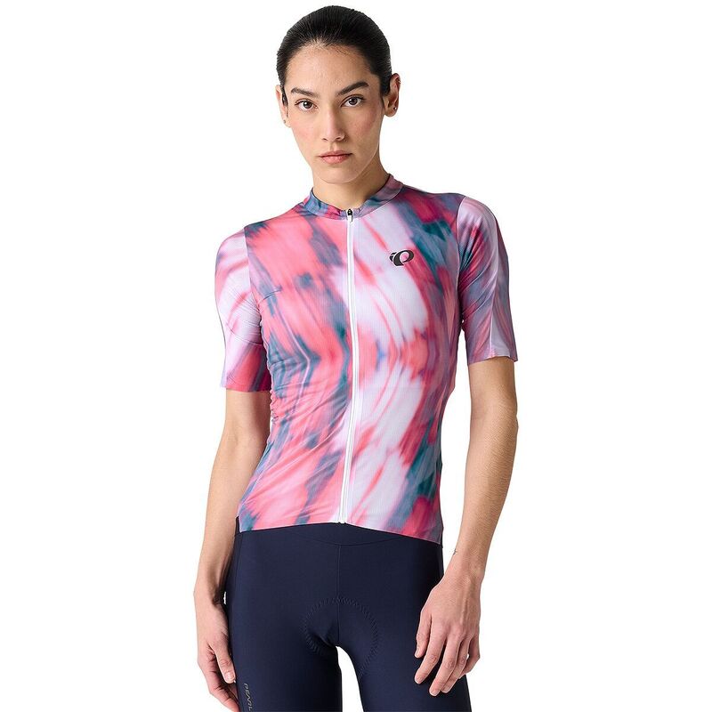 パールイズミ レディース トップス シャツ 半袖 ジャージー PEARL iZUMi Pro Short-Sleeve Jersey - Women's Hawaiianectar Photoblur|ReVida 店