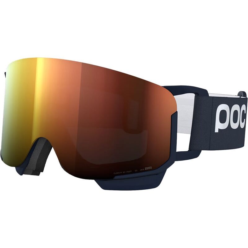 ピーオーシー メンズ 佩び物 サングラス・アイウェア POC Nexal Mid Goggles Apatite Navy/Partly Sunny Orange 米国海軍