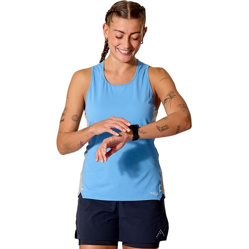 ラブ レディース トップス Tシャツ ベスト Rab Sonic Ultra Vest - Women's Bluebird/Light Zinc|ReVida 店
