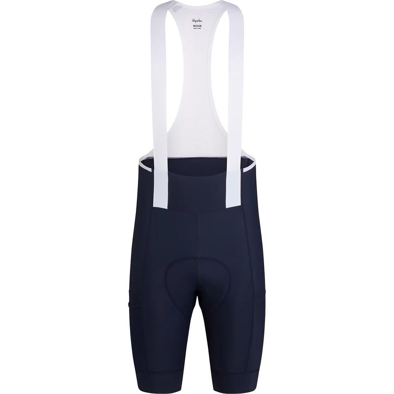 ラファ メンズ ボトムス ハーフパンツ・ショーツ ショートパンツ Rapha Brevet Element Cargo Bib Shorts - Men's Dark Navy/White ホワイト｜ReVida 店