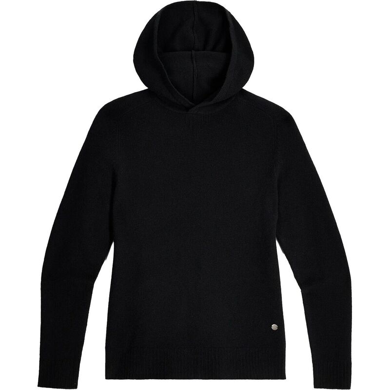 ロイヤルロビンズ レディース アウター ニット・セーター ウール パーカー Royal Robbins Rockcraft Wool Hoodie - Women's Jet Black ブラック