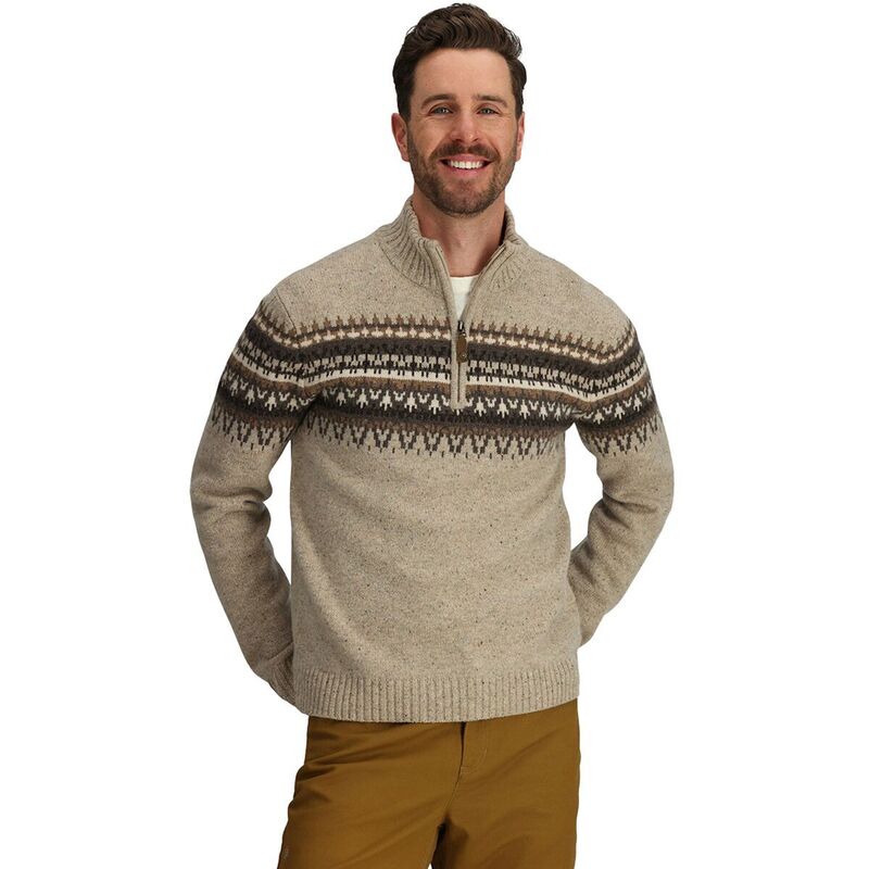 ロイヤルロビンズ メンズ アウター 編み物・プルオーバー Royal Robbins Arch Rock 1/4-Zip Sweater - Men\u0027sandstone Kirkwood Pt
