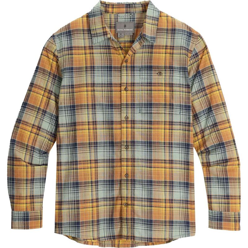 ロイヤルロビンズ メンズ トップス シャツ 長袖 Royal Robbins Redwood Plaid Long-Sleeve Shirt - Men's Lion Pismo Plaid チェック