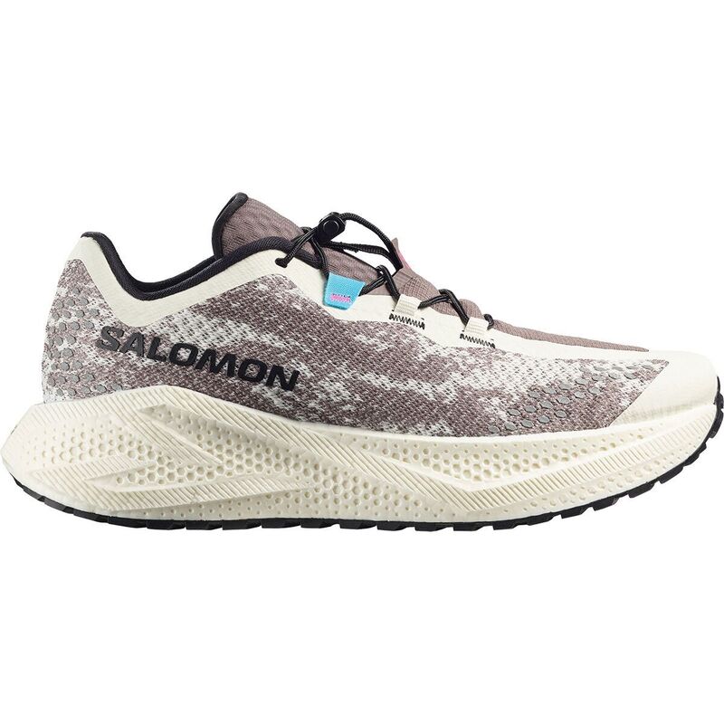 サロモン レディース シューズ スニーカー Salomon Aero Glide 4 Grvl Running Shoe - Women's Vanilla Ice/Black/Iron ブラック｜ReVida 店