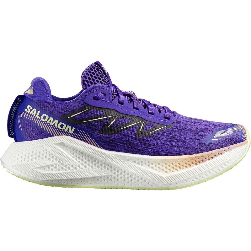 サロモン レディース シューズ スニーカー Salomon Aero Glide 4 Running Shoe - Women's Deep Blue/White/Butterfly ホワイト|ReVida 店