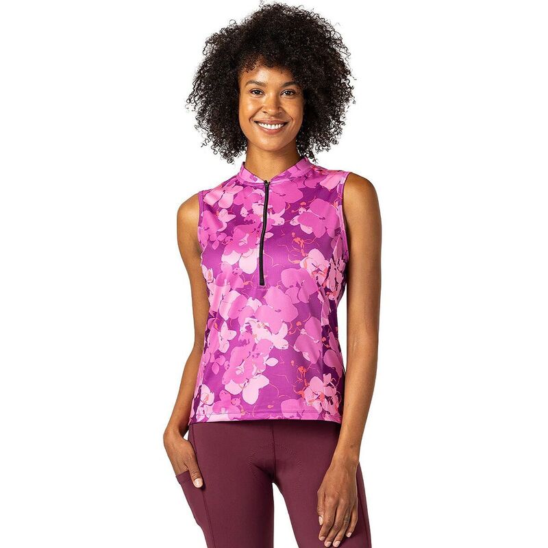 テリーバイサイクル レディース トップス シャツ メッシュ ノースリーブ ジャージー Terry Bicycles Breakaway Mesh Sleeveless Jersey - Women's Paraplu
