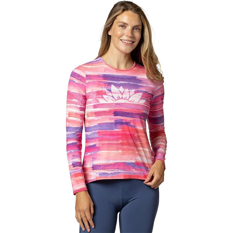 テリーバイサイクル レディース トップス シャツ 長袖 Terry Bicyclesoleil Flow Long-Sleeve Top - Women Lotus Flow