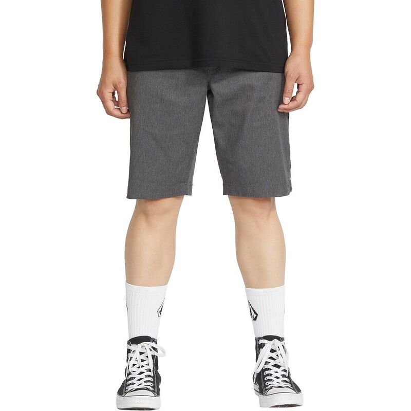 ボルコム メンズ ボトムス ハーフパンツ・ショーツ Volcom Frickin Modern Stretch 21 Short - Men's Charcoal Heather チャコール｜ReVida 店