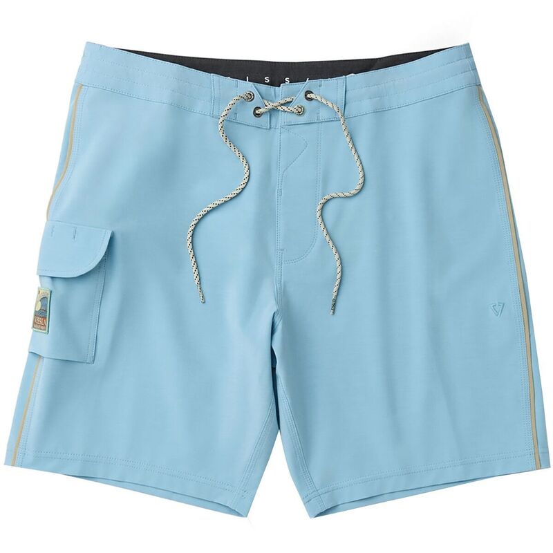 ヴィスラ メンズ 水着 ハーフパンツ・ショーツ Vissla Solid Sets 18.5in Boardshort - Men's Coastal Blue ブルー