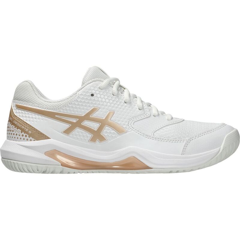 アシックス レディース シューズ スニーカー Asics Gel-Dedicate 8 Pickleball Shoe - Women\u0027s White/Champagne 白いこと