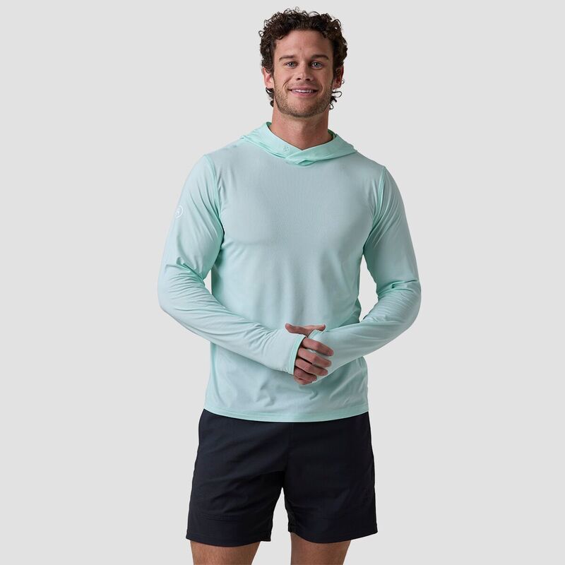 バックカントリー メンズ トップス シャツ パーカー Backcountry Tahoe Pro LT Sun Hoodie - Men's Bay