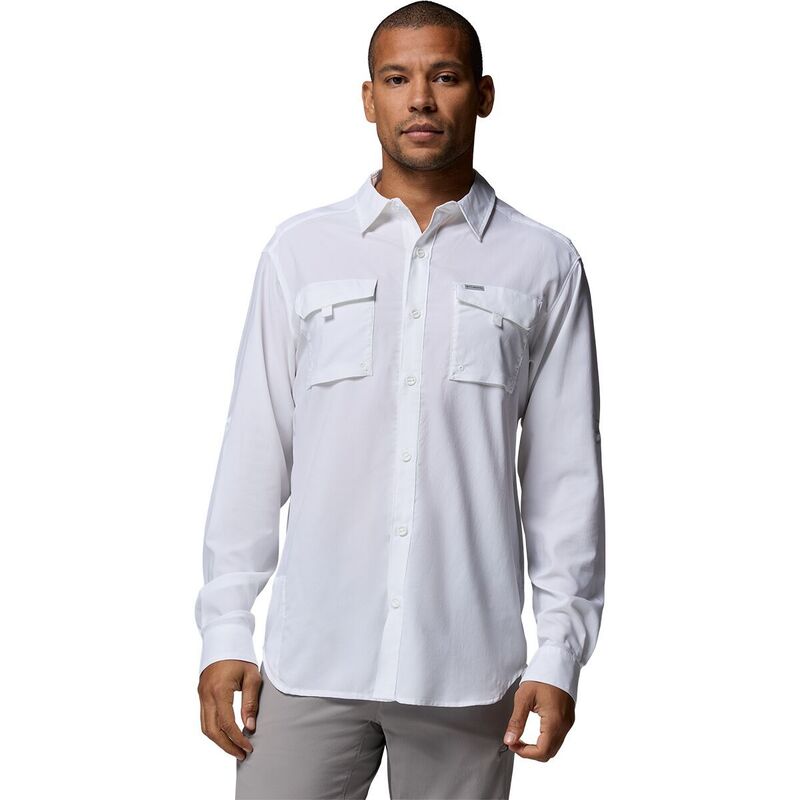 コロンビア メンズ トップス シャツ 長袖 Columbia Silveridge Utility II Long-Sleeve Shirt - Men's White ホワイト