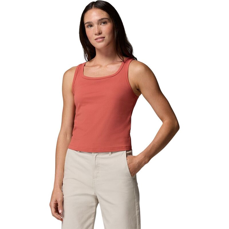 コロンビア レディース トップス タンクトップ Columbia Pinetown Canyon Rib Tank Top - Women's Washed Red レッド