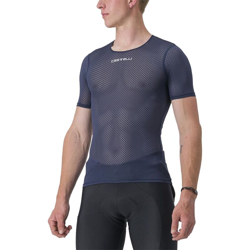 カステリ メンズ トップス シャツ メッシュ 半袖 Castelli Pro Mesh 2.0 Short-Sleeve Shirt - Men's Belgian Blue ブルー