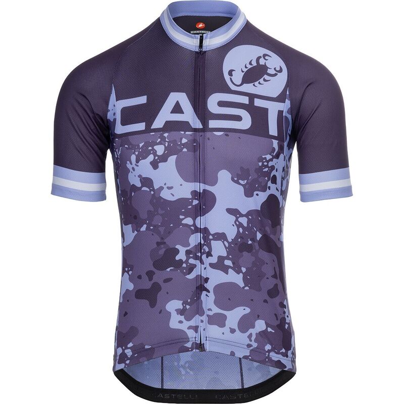 カステリ メンズ トップス プルオーバー プルオーバー Castelli Attacco 2 Limitedition Jersey - Men\u0027s Night Shade/Violet Mist/Silver Gray 薄墨色