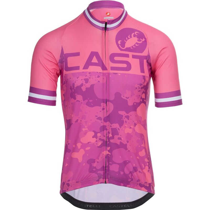 カステリ メンズ トップス プルオーバー プルオーバー Castelli Attacco 2 Limitedition Jersey - Men\u0027s Rosa Giro/Violet Pink/White 白いこと