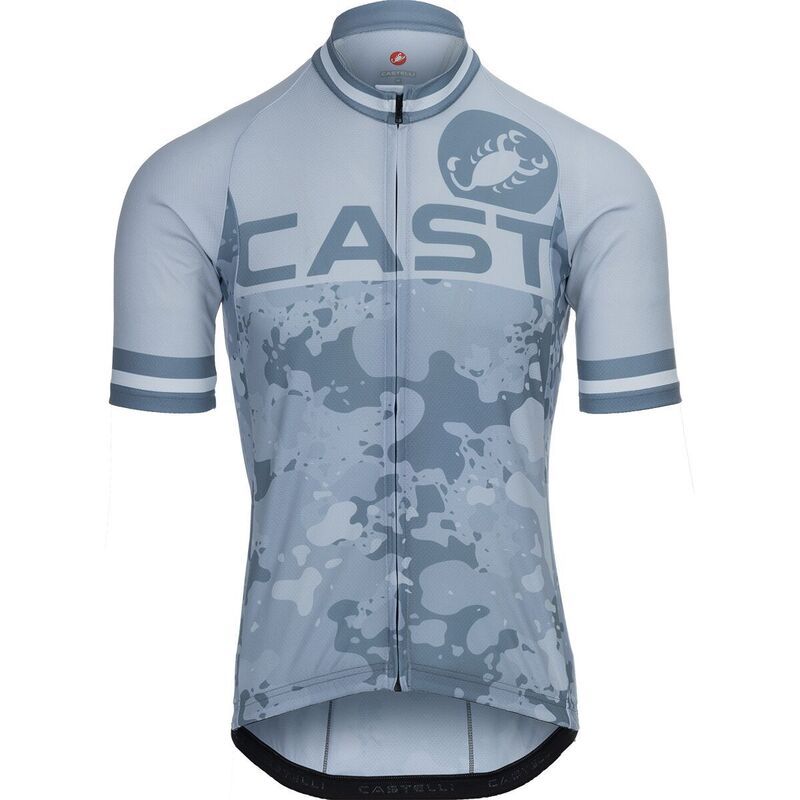 カステリ メンズ トップス プルオーバー プルオーバー Castelli Attacco 2 Limitedition Jersey - Men\u0027silver Gray/Vortex Gray/Ivory 象牙色