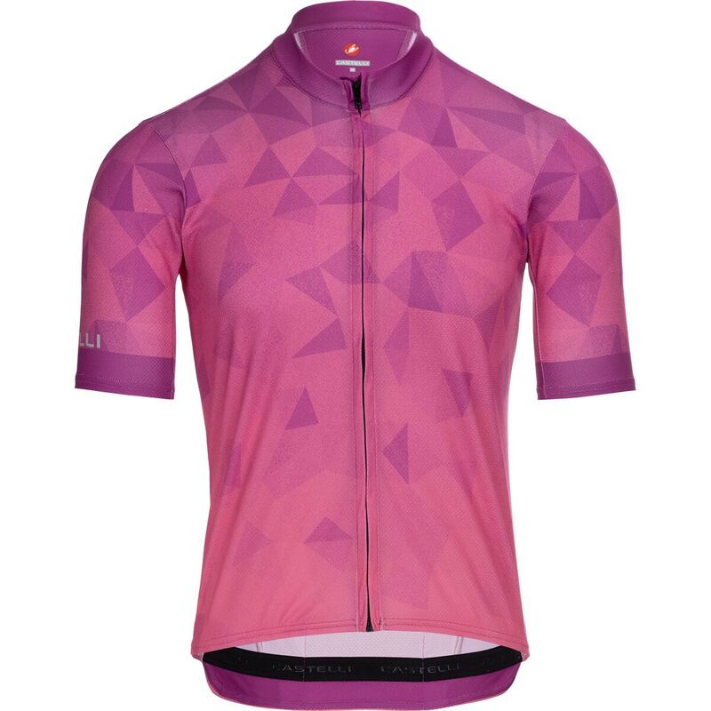 カステリ メンズ トップス プルオーバー プルオーバー Castelli Flusso 2 Limitedition Jersey - Men\u0027s Violet Pink/Rosa Giro/Silver Moon サクラ色