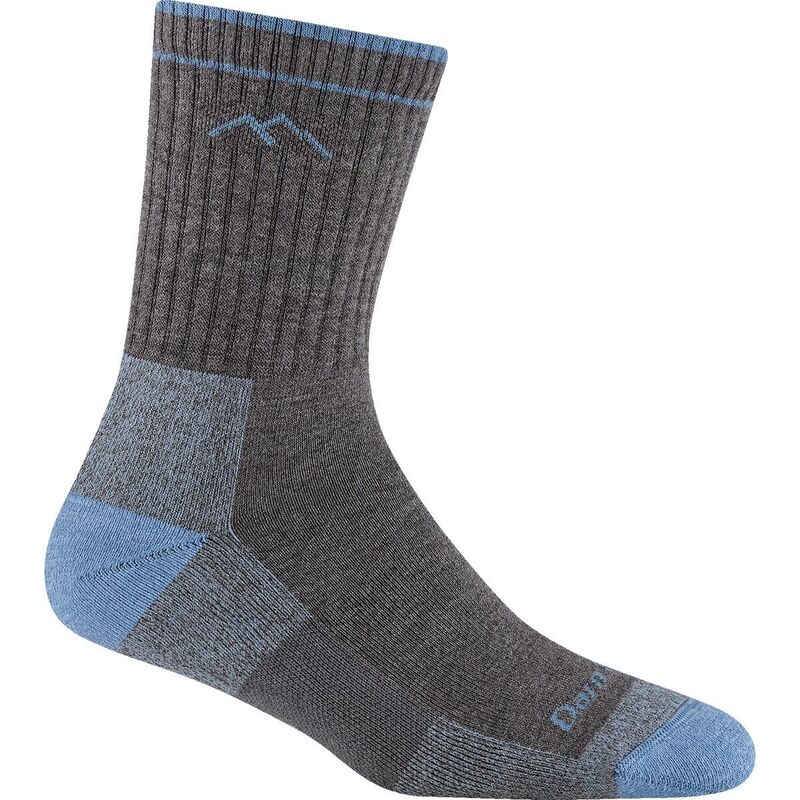 ダーンタフ レディース アンダーお召しもの ソックス Darn Toughiker Coolmax Micro Crew Cushion Socks - Women\u0027s Gray 薄墨色