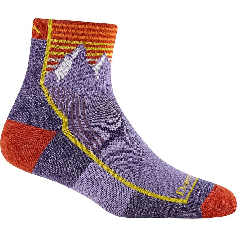 ダーンタフ レディース アンダーお召しもの ソックス Darn Toughiker 1/4 Cushion Sock - Women\u0027s Mountain White 白いこと