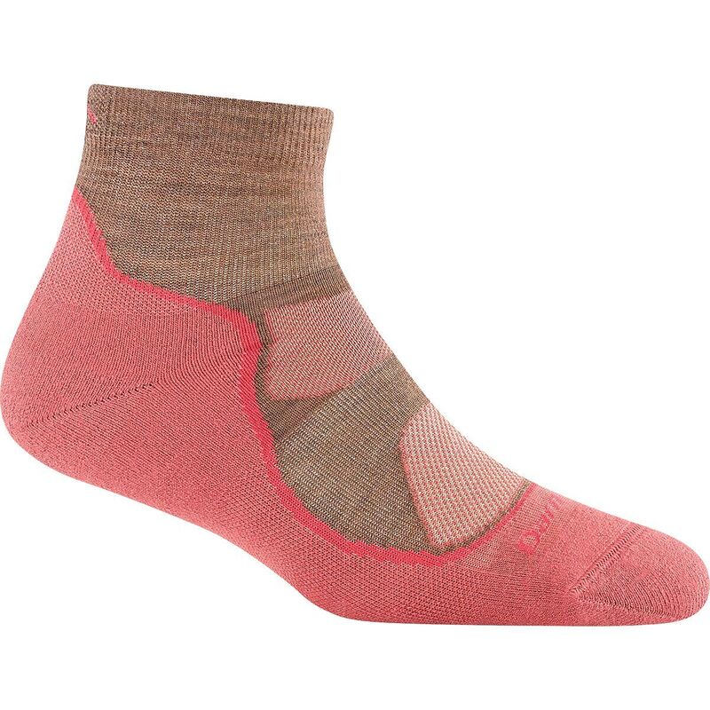 ダーンタフ レディース アンダーお召しもの ソックス Darn Tough Light Hiker 1/4 Lightweight Cushion Sock - Women\u0027s Canyon