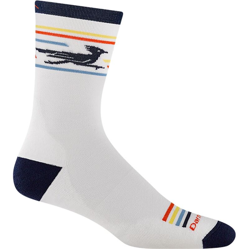 ダーンタフ メンズ アンダーウェア 靴下 Darn Tough Frontrunner Micro Crew Ultra-LW + Cushion Sock White ホワイト