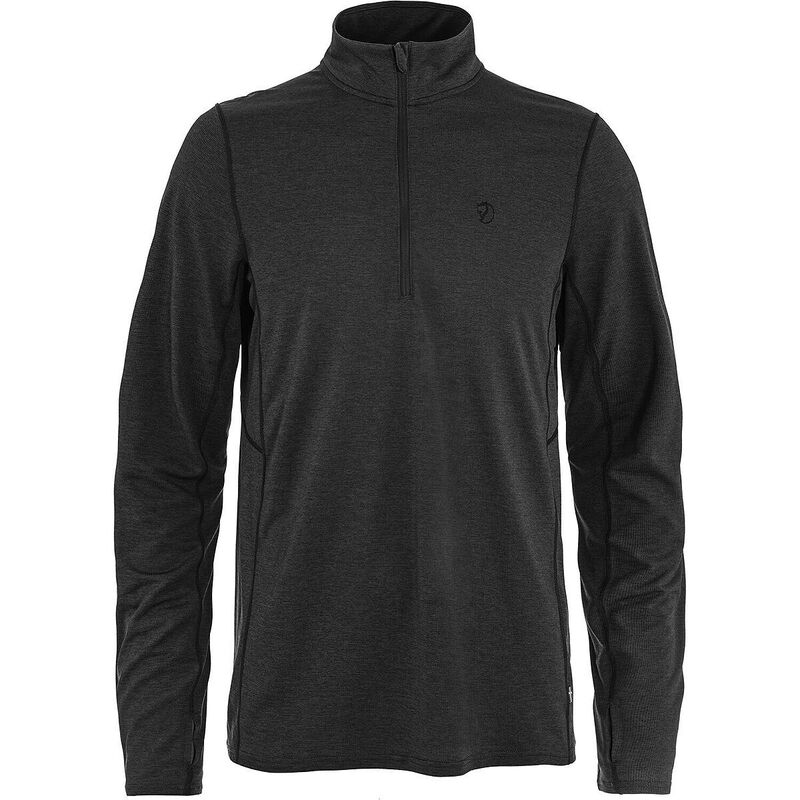 フェールラーベン メンズ トップス ティーシャツ Fjallraven Abisko Day Hike 1/2-Zip Top - Men\u0027s Black 黒いこと トップス-カジュアルシャツ