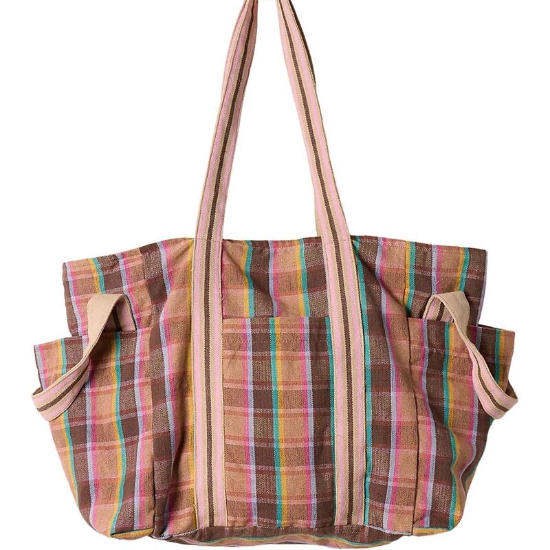フリーピープル メンズ 御徒面子 刷り上げる Free People Oksana Multi Printote Creamix 皮膚軟化剤