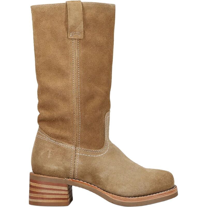 飛球 レディース シューズ ブーツ・レインブーツ Frye Campus 12R Boot - Women\u0027s Tan Buck タン