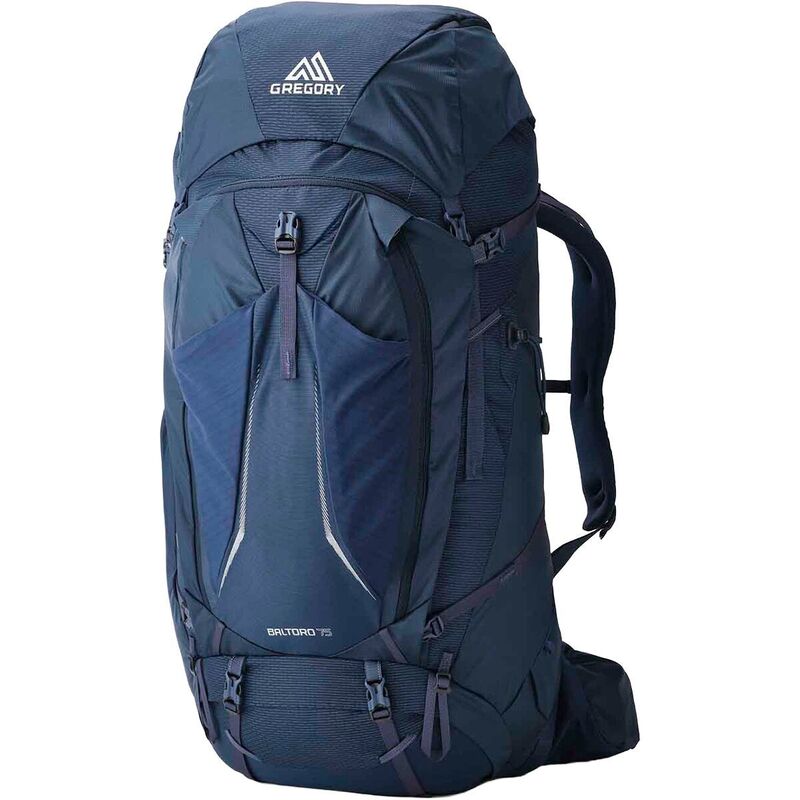 グレゴリー メンズ 御徒面子 うしろ側風呂敷き包み・背嚢 Gregory Baltoro 75L Backpack Stellar Blue 青色
