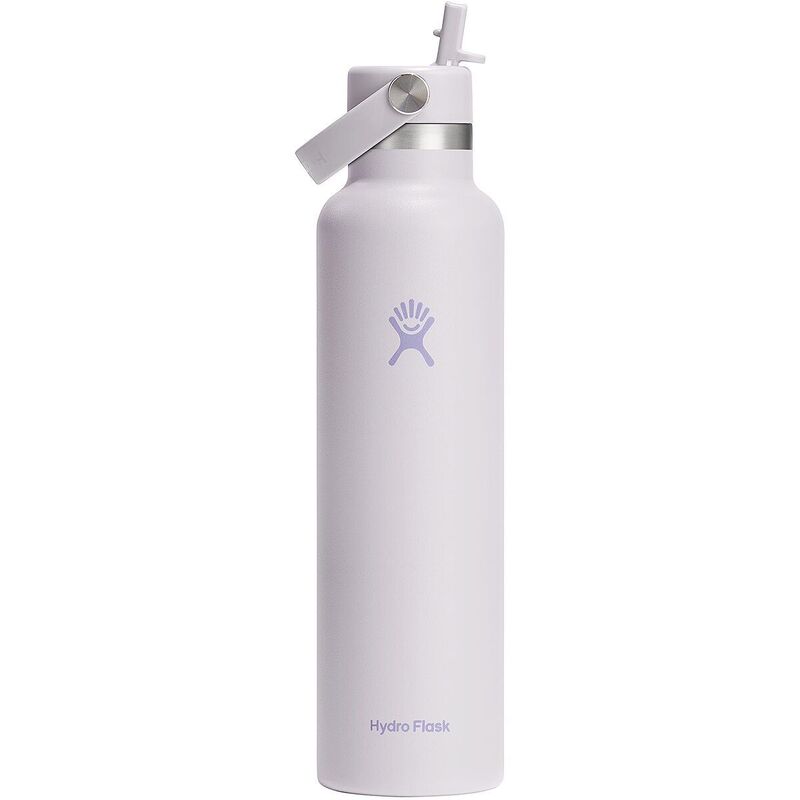 ハイドロフラスク メンズ 御徒面子 うしろ側容器に並べる・背嚢 旗がしら Hydro Flask 24薬局衡オンス Standard Flex Straw Cap Cloud Pink サクラ色