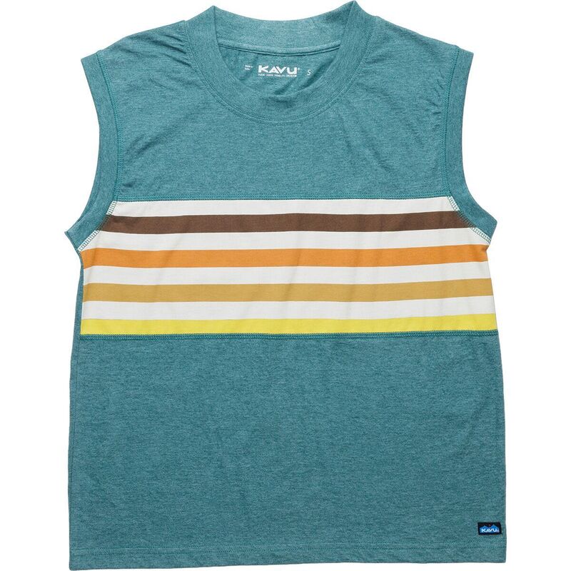カブー レディース トップス タンクトップ KAVU Tuva Tank Top - Women's Transformative Teal ティール