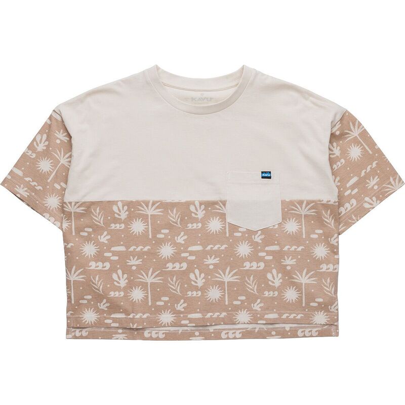 カブー レディース トップス ティーシャツ KAVU Bondi Shirt - Women\u0027s Wave Days レディースファッション-Tシャツ・カットソー