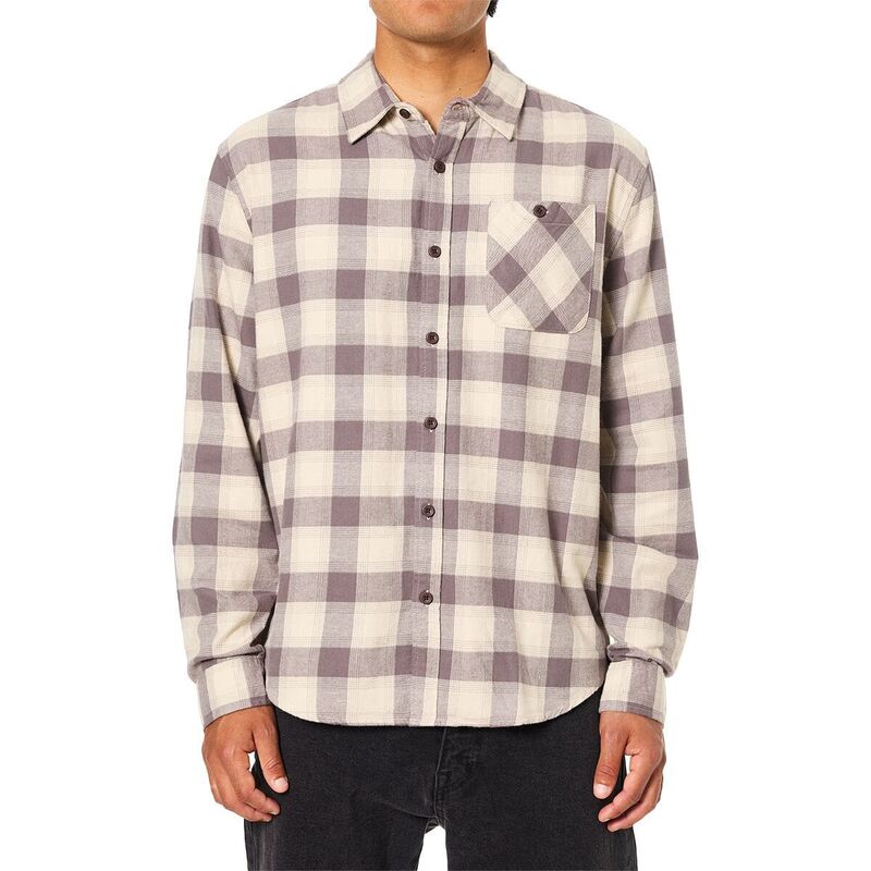 ケイティン メンズ トップス プルオーバー Katin Derek Flannel - Men\u0027s Plum 酸桃
