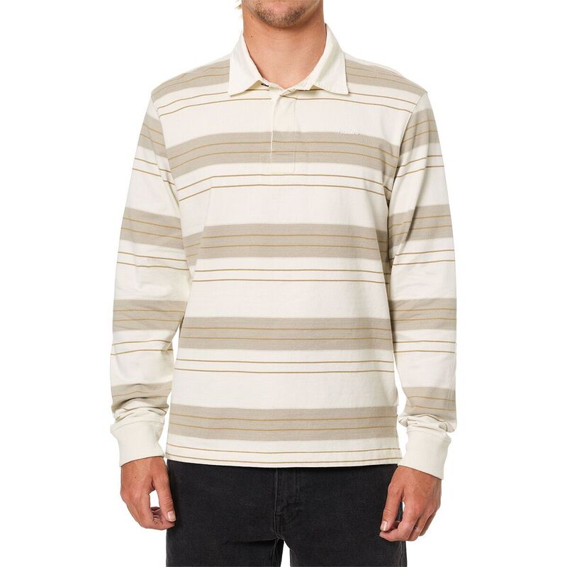ケイティン メンズ トップス ポロシャツ 長袖 Katin Greg Long-Sleeve Rugby Polo - Men's Vintage Khaki カーキ